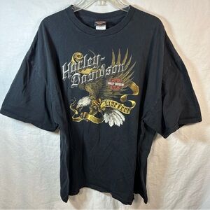 Harley Davidson 4xl Black T Shirt Logo Yellowstone